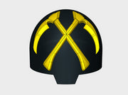 10x Emperor's Scythes - T:10a Indomitus Prime Pad 3d printed