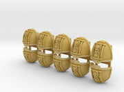 10x Star Phantoms - G:13a Shoulder Pads 3d printed