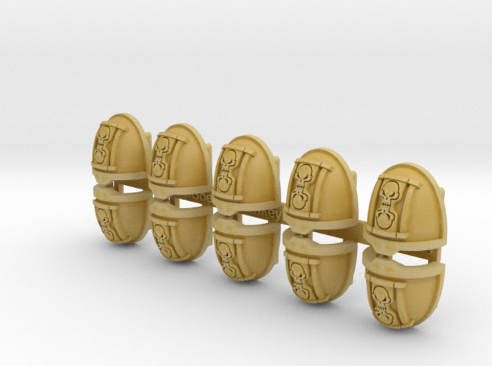 10x Star Phantoms - G:11a Shoulder Pads 3d printed