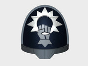 10x Iron Lords - G:11a Shoulder Pads 3d printed