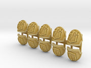 10x Storm Wardens 2 - G:10a Left Shoulders 3d printed