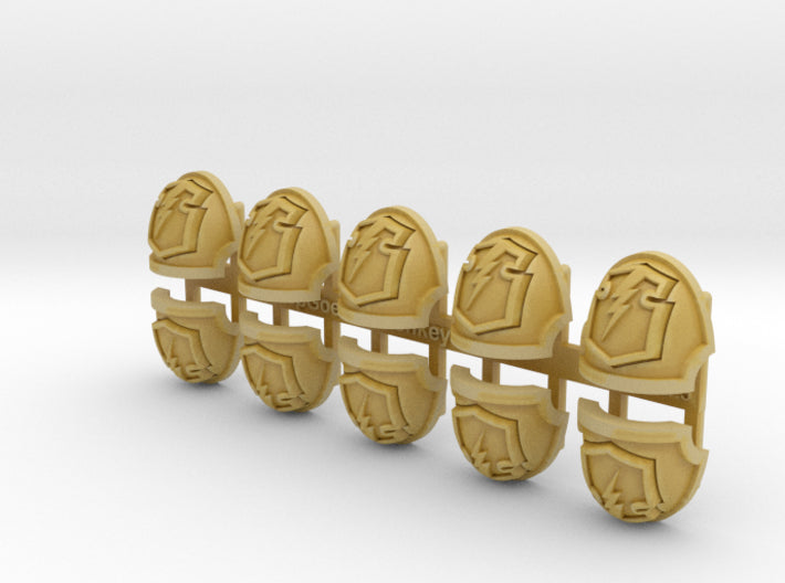 10x Storm Wardens 2 - G:10a Left Shoulders 3d printed