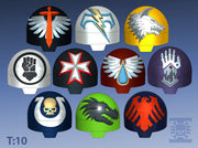 10x T:10a Chapter Origin Set : 01 3d printed