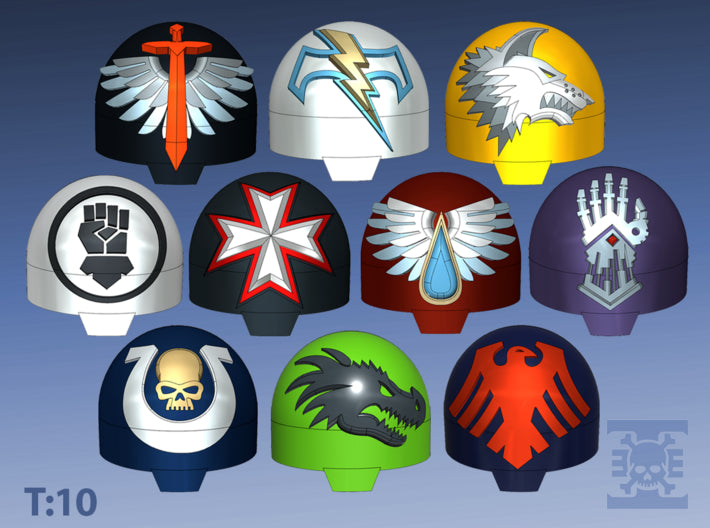 10x T:10a Chapter Origin Set : 01 3d printed