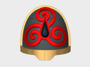 10x Fell Blooded - G:11a Shoulder Pads 3d printed