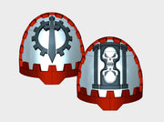 5x Star PhanTech - G:11g Shoulder Pads 3d printed