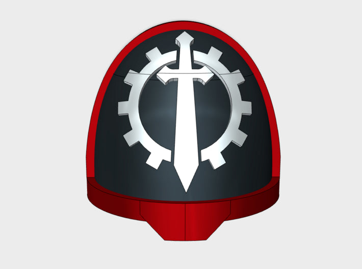 10x Mech Knights - G:11a Shoulder Pads 3d printed