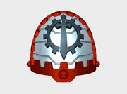 10x Mech Knights - G:11ct Tech Pauldron Sets 3d printed