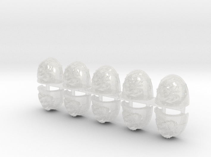 10x Draco Solaris - G:1a Shoulder Pads 3d printed