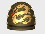 10x Draco Solaris - G:1b Shoulder Pads 3d printed