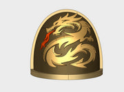 10x Draco Solaris - G:4a Shoulder Pads 3d printed