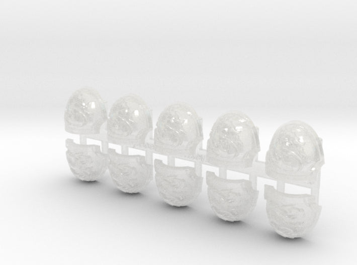 10x Draco Solaris - G:10a Right Shoulders 3d printed