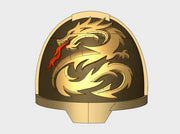 10x Draco Solaris - G:13a Shoulder Pads 3d printed