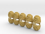 10x Draco Solaris - G:13a Right Shoulders 3d printed