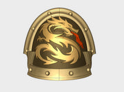 10x Draco Solaris - Right Abhorrent Shoulders 3d printed