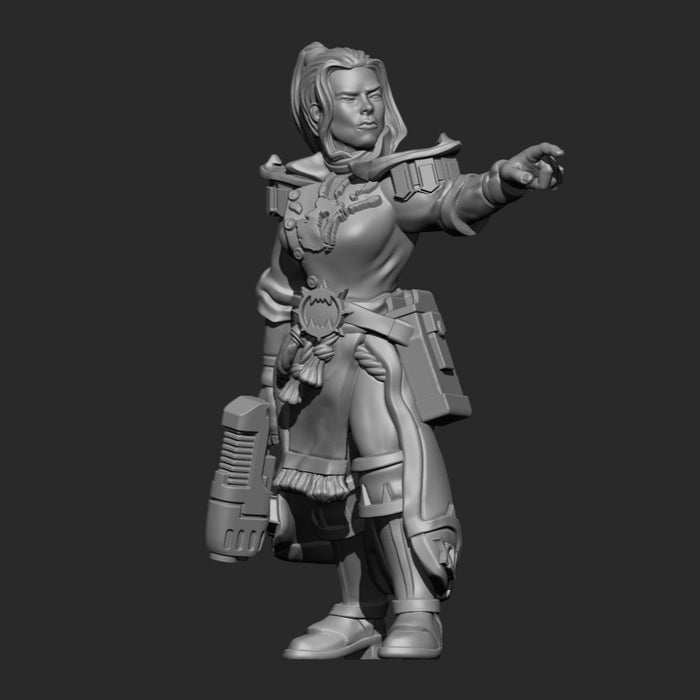 Heroes of the Heresy Series: Capt. Ursula Claw w/Plasma Pistol (OG)