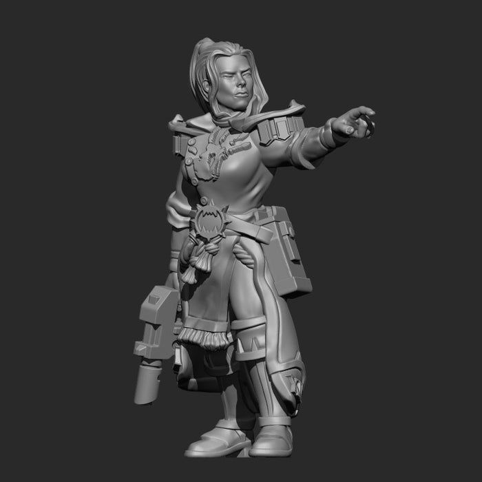 Heroes of the Heresy Series: Capt. Ursula Claw w/Laser Pistol (OG)