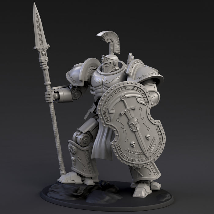 Arch Battleknight: Hoplon Shield w/Hands