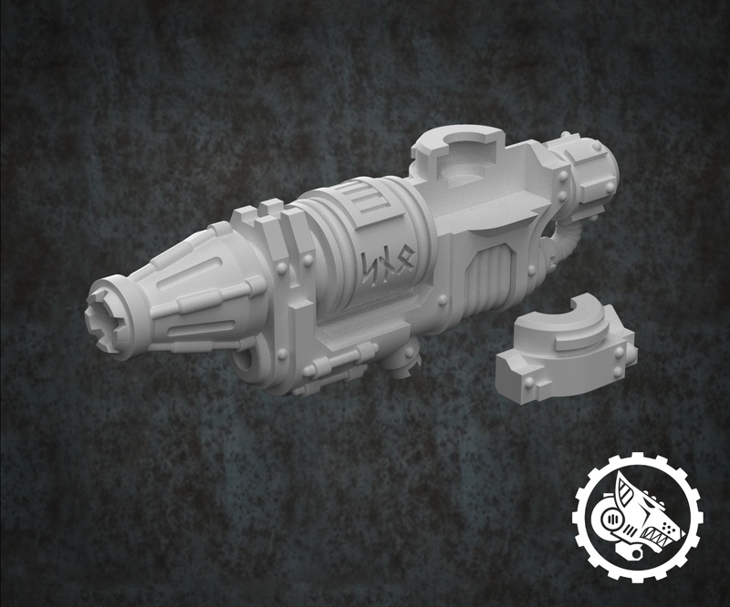 Iron Wolf - Squire Frost Spear Gun