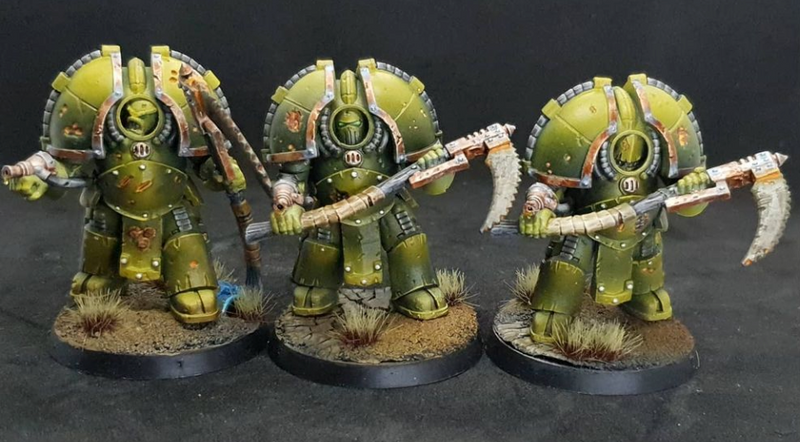 5x Blighted Saturnus Terminator Squad