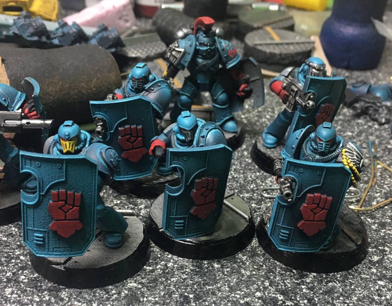 IronHeads- Marine Boarding Shields w/Hand