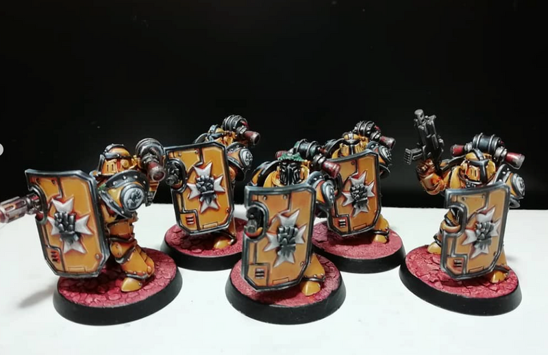 Emperors Third - Marine Boarding Shields