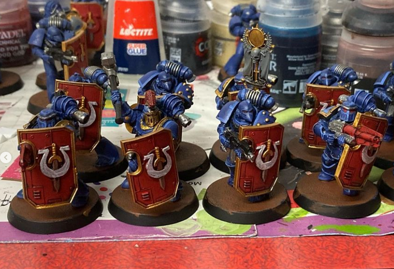 Nightmare Legion - Marine Boarding Shields