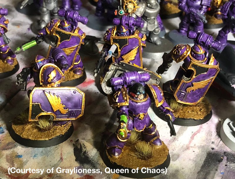 Emperors Third - Marine Boarding Shields