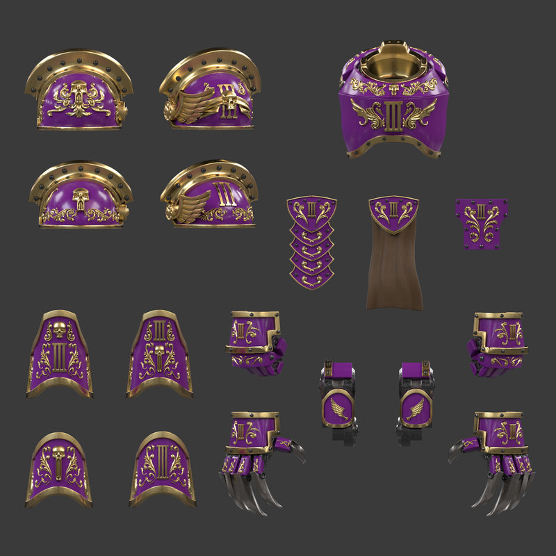 Emperors Third : Eternus Assault Armor kit