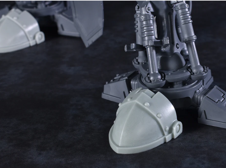 Custodian Knight - 2x Toe Guards