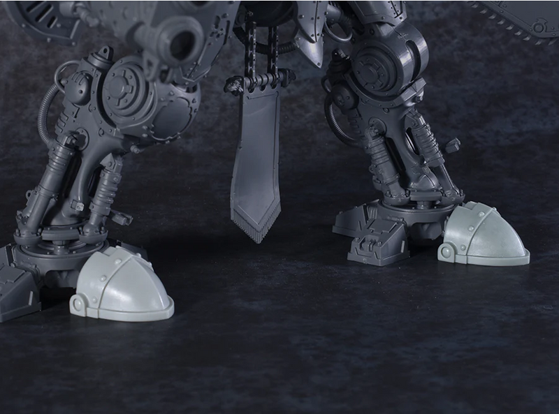 Custodian Knight - 2x Toe Guards