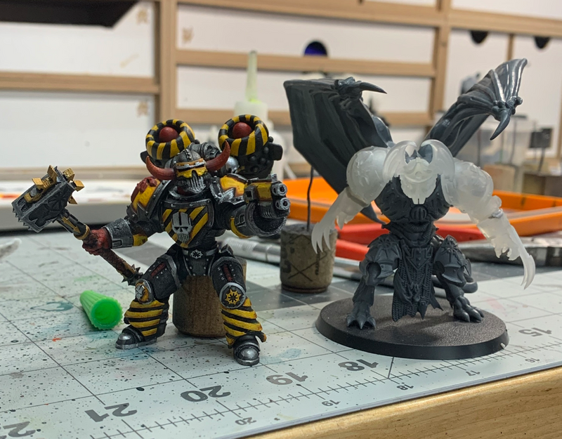 3x Iron Skull - Demon Prince heads