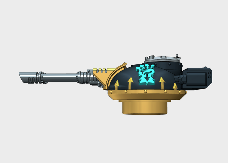 Demon Claw : Phobos Battle Tank Turret Set