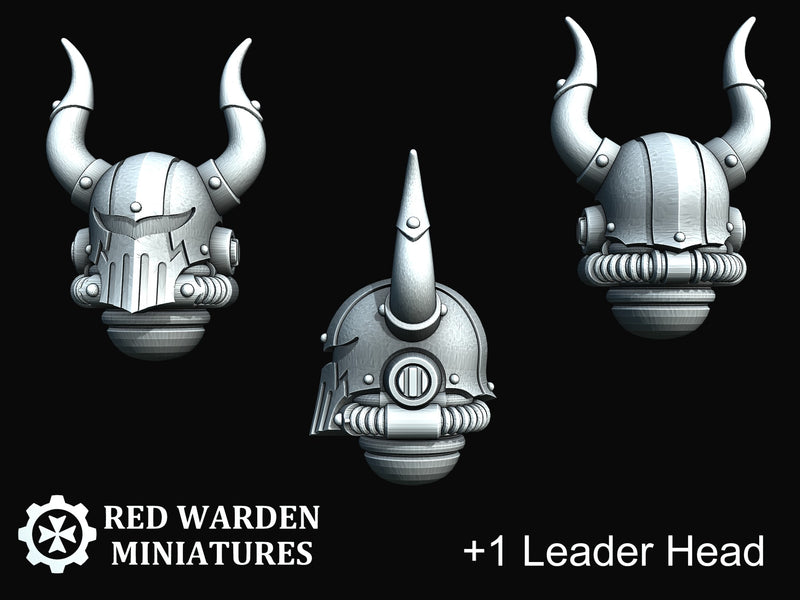 11x RW Wicked Horned Helms (Variety Pack)