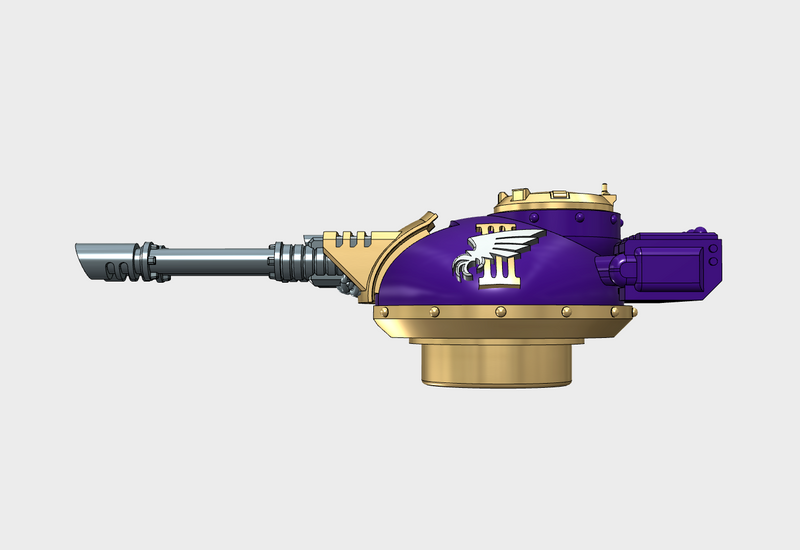 Emperor's Third : Phobos Battle Tank Turret Set