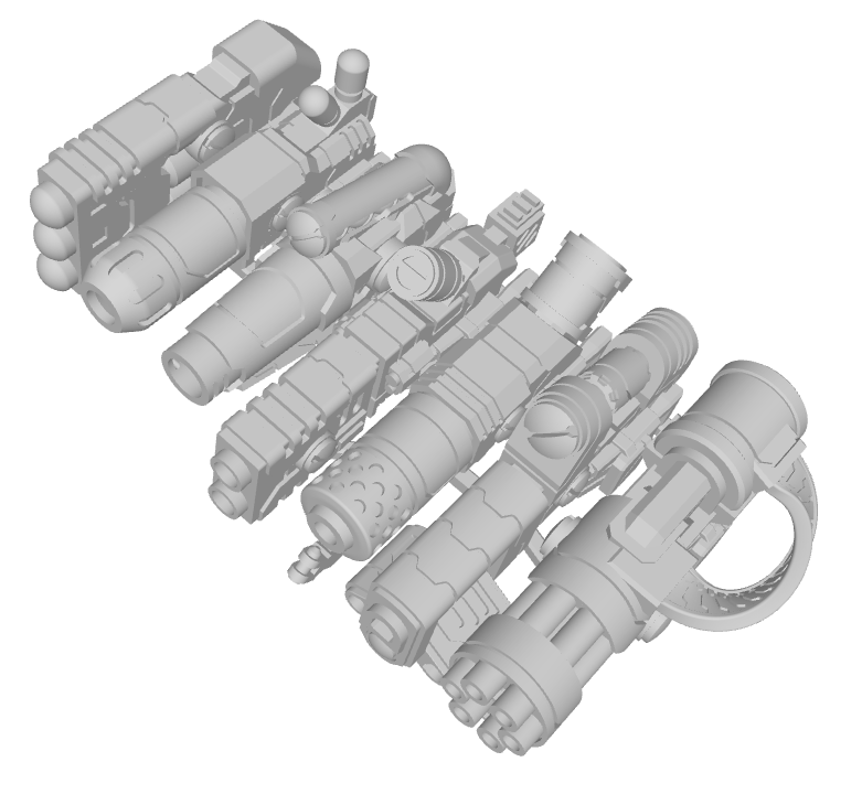 Standard Mech : Gunslinger Collection (Left)