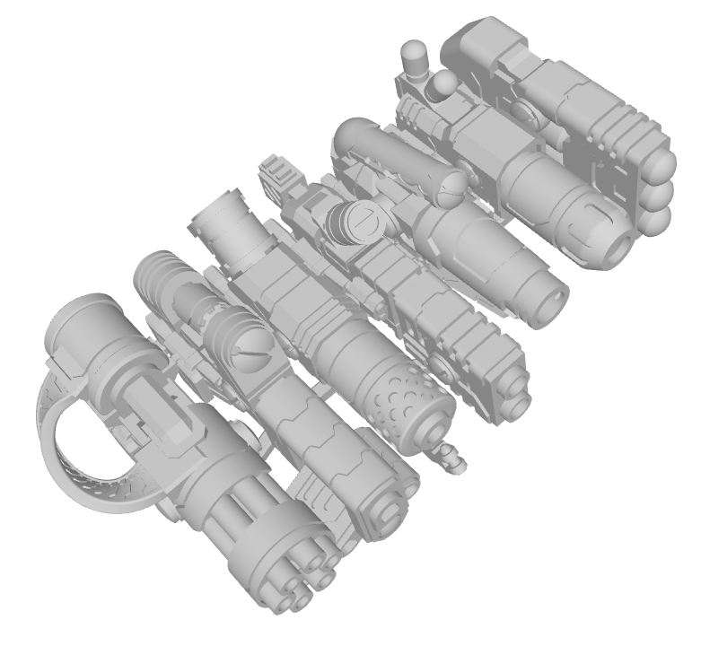 Standard Mech : Gunslinger Collection (Right)