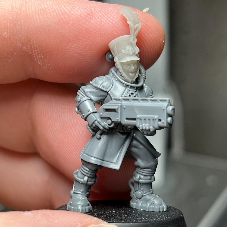 Napoleux Command Staff: Human Head Swaps