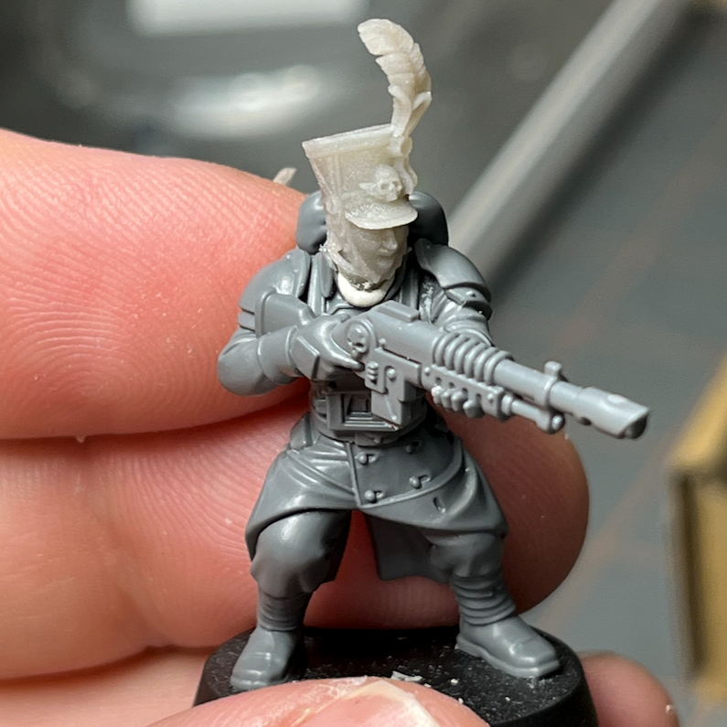 Napoleux Command Staff: Human Head Swaps