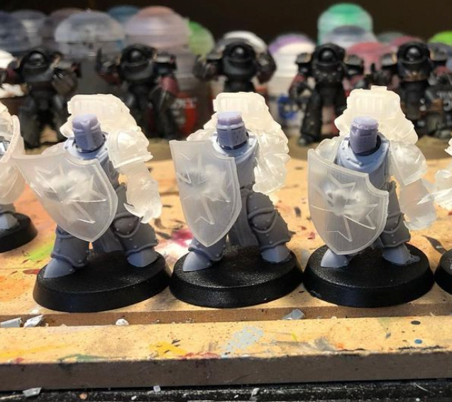 Maltese Cross - Lancer Power Shields (Right)