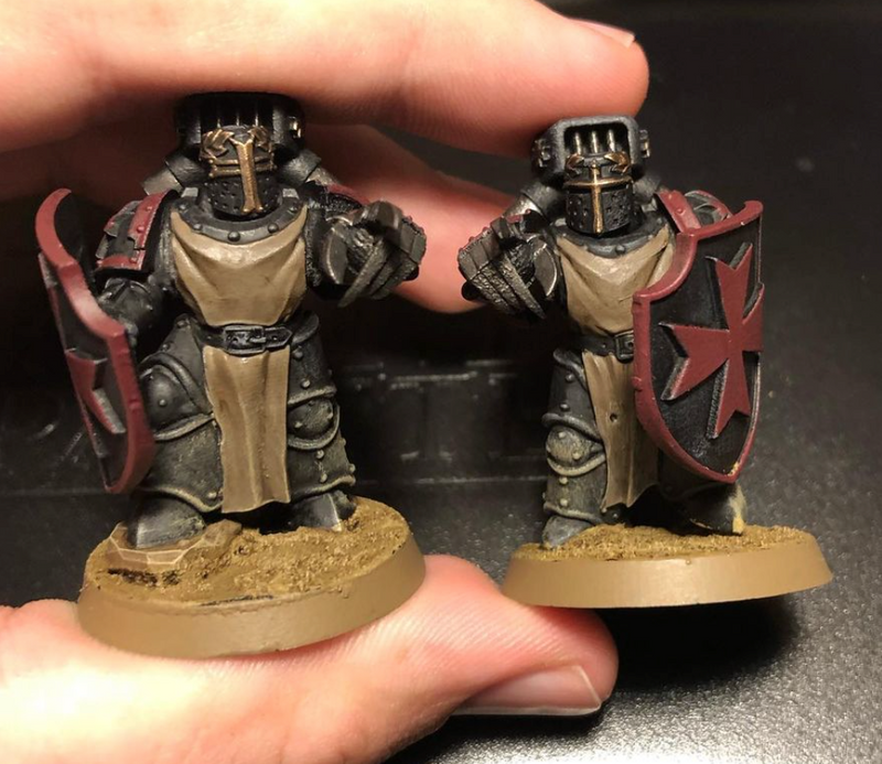 Maltese Cross - Lancer Power Shields (Left)