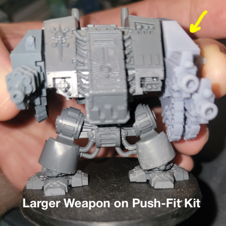 Base - Mortis Dread: PlazCannon (Right)