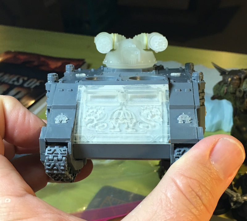 Linebacker Turret w/Twin Gat.Cannons