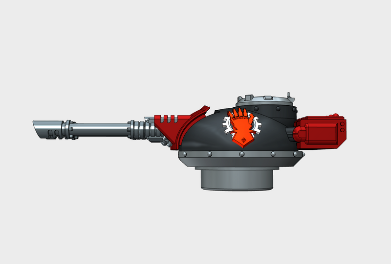 Machinists : Phobos Battle Tank Turret Set