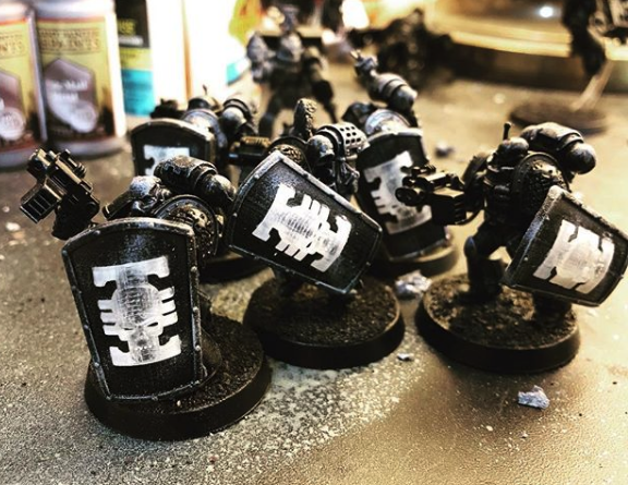 Maltese Cross: Manowar Power Shields (L&R)