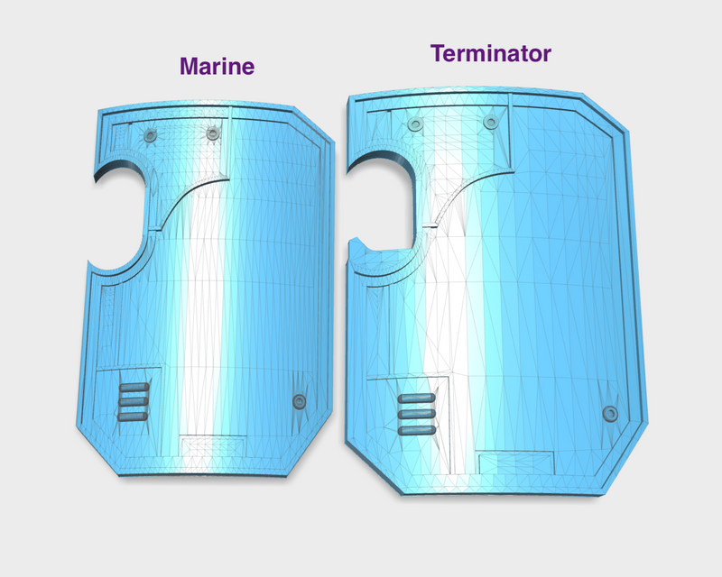 Shaggy Wolf - Terminator Wall Shields