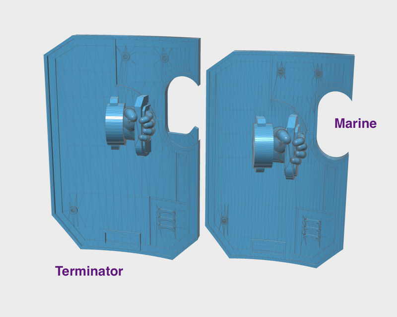 Ultra Legion - Terminator Wall Shields