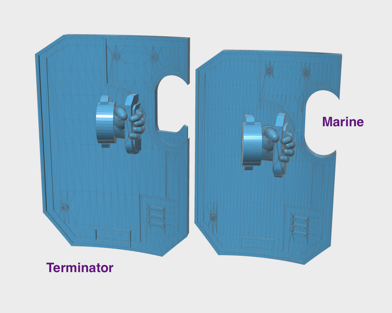 Storm Fist - Terminator Wall Shields