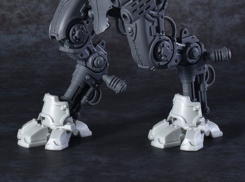 Squire Knight - Iron Wolf Feet & Shin Guards