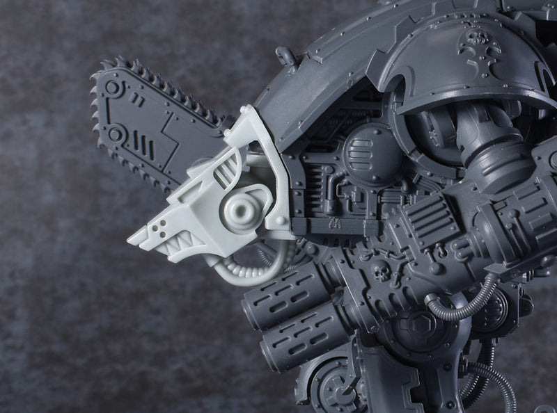 Squire Knight - Iron Wolf Head & Cowl